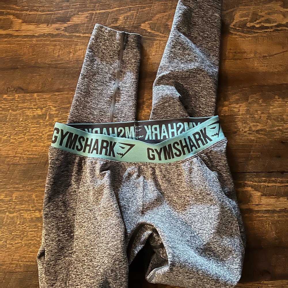 Gymshark Gray and Blue Leggings